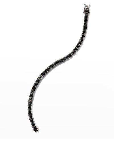 Nakard Mini Tile Tennis Bracelet - Metallic