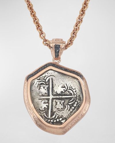 Jorge Adeler Santa Rosa Coin Pendant - Metallic