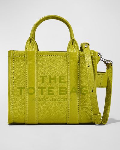 Marc Jacobs The Leather Crossbody Tote Bag - Yellow
