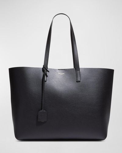 Saint Laurent Shopping Bag East-West Tote - Black