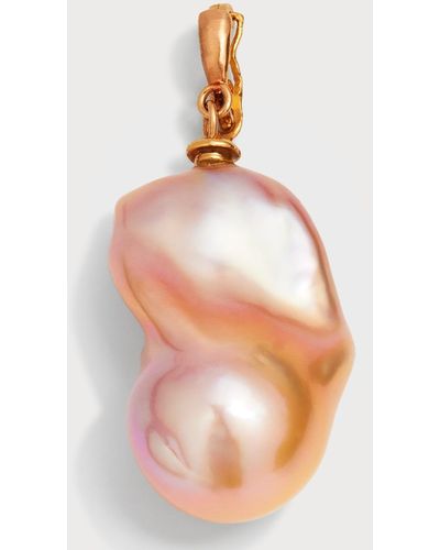 Dominique Cohen Rose Gold Fireball Pearl Enhancer - Multicolor