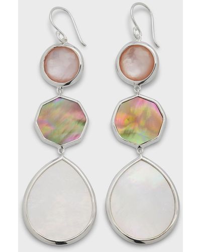 Ippolita Crazy 8'S Mother-Of-Pearl And Rock Candy Sterling Earrings - White