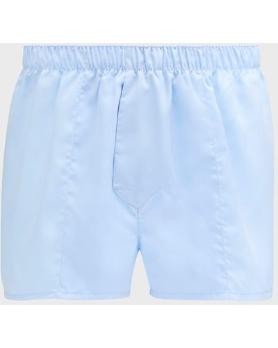 CDLP Woven Slim Boxer Shorts - Blue