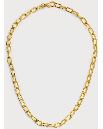Gurhan 24K Chain Necklace, 18"L - Metallic