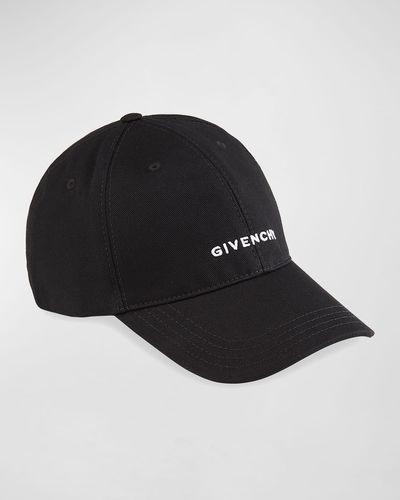Givenchy Embroidered-Logo Baseball Cap - Black