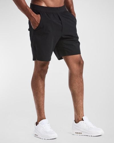 PUBLIC REC Solid Flex Athletic Shorts - Black