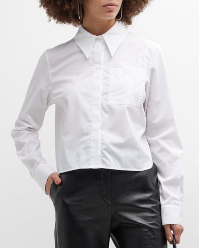Twp The Boy Button-Front Shirt - White