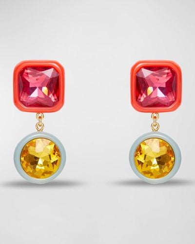 Lele Sadoughi Gemstone Drop Earrings - Multicolor