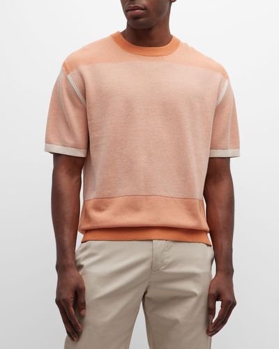 Paul Smith Organic Cotton T-Shirt - Orange