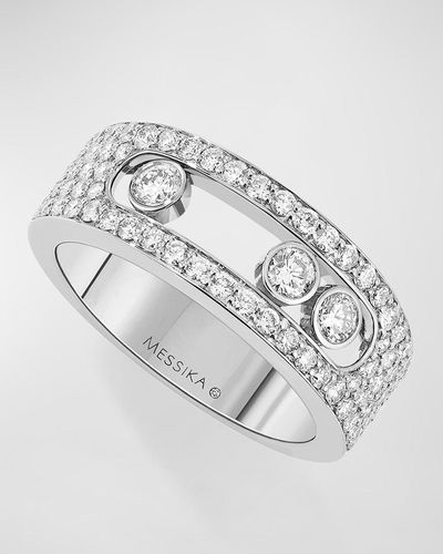 Messika Move Joaillerie 18K Diamond Ring - Gray