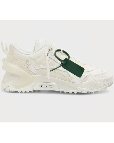 Off-White c/o Virgil Abloh Odsy-2000 Arrows Textile Low-Top Sneakers - White