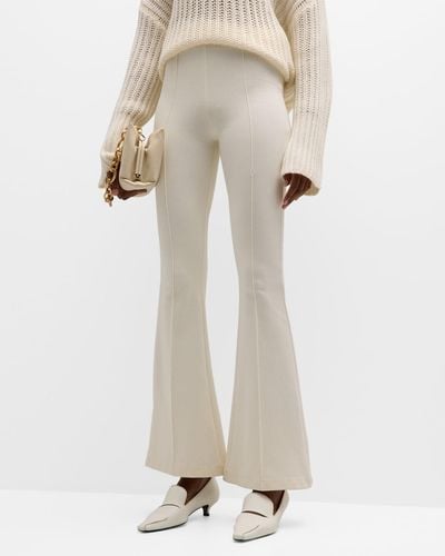 SABLYN Bailey Cashmere Flare Pants - Natural