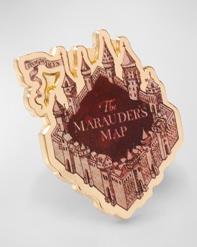 Cufflinks Inc. Harry Potter Marauder'S Map Lapel Pin - White