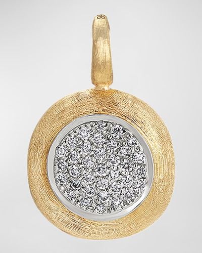 Marco Bicego Jaipur 18k Yellow Gold Medium Pendant With Diamonds - Metallic