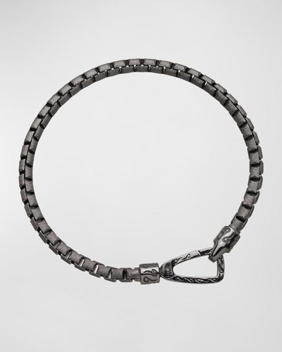 Marco Dal Maso Ulysses Box Chain Bracelet - Metallic