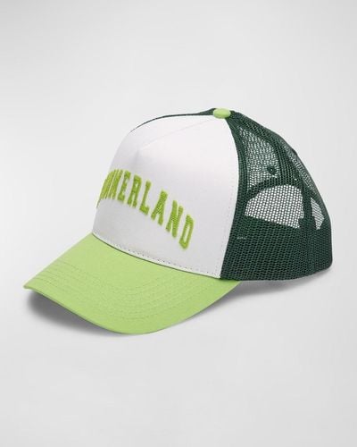 NAHMIAS Summerland Trucker Hat - Green