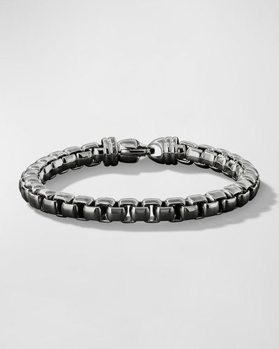 David Yurman Box Chain Bracelet - Metallic