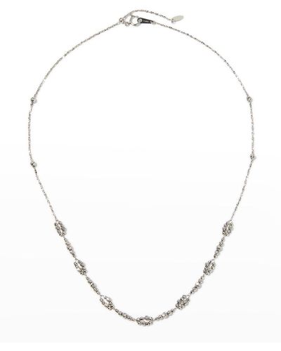 Platinum Born Single Galaxy Necklace - White