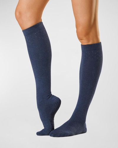 Tavi Noir Jane Grip Knee-High Socks - Blue