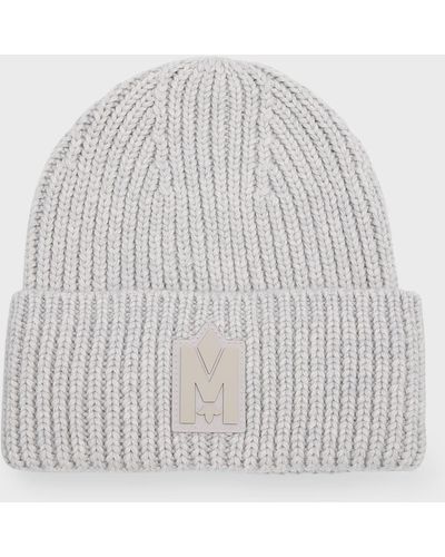 Mackage M-logo Patch Beanie Hat - Gray