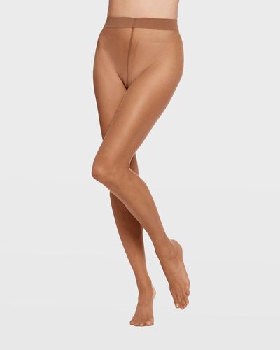 Wolford Nude 8 Sheer Tights - White