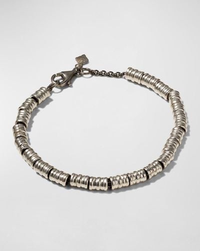 Armenta Sterling Disc Chain Bracelet - Metallic