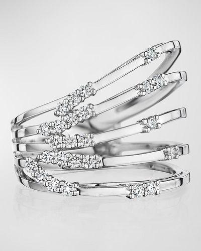 Hueb 18K Luminus Ring With Diamonds - Gray