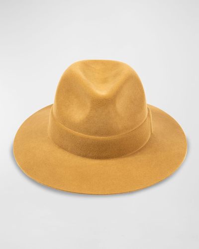 Barbisio Ray Cashmere-wool Fedora Hat - Natural