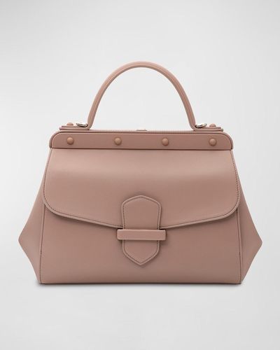 Franzi Margherita Medium Leather Top-handle Bag - Pink