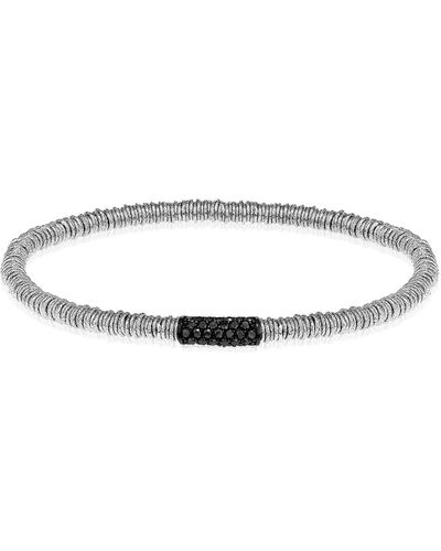 ’ROBERTO DEMEGLIO Joy 18K Diamond Stretch Bracelet - White