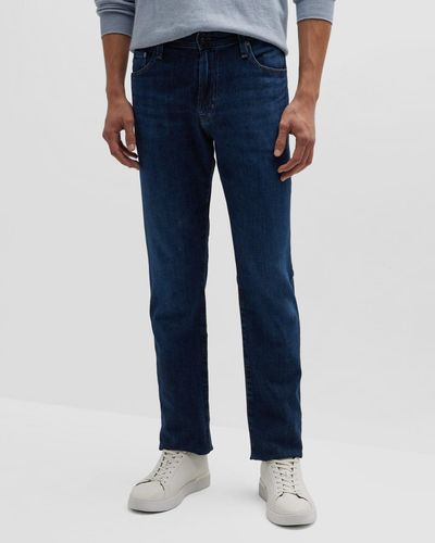 AG Jeans Everett Straight-Leg Jeans - Blue