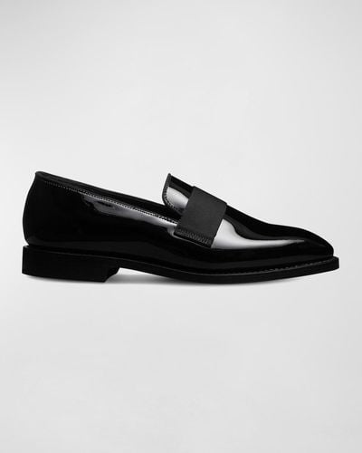 Allen Edmonds James Patent Leather Loafers - Black