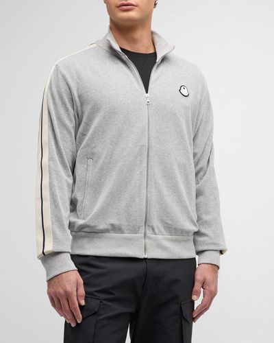 Moncler Genius Moncler X Palm Angels Toweling Track Jacket - Gray