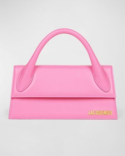 Jacquemus Le Chiquito Long Top-Handle Bag - Pink