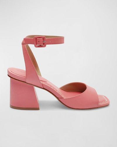 Bernardo Nyack Mid Heel Sandals - Pink