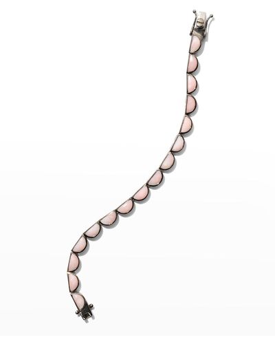 Nakard Large Scallop Tennis Bracelet - Metallic
