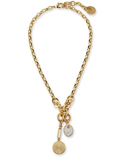 Mignonne Gavigan Voyage Charm Necklace - Metallic