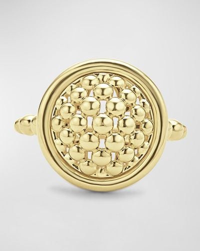 Lagos Covet 18k Gold Circle Band Ring, Size 7 - Metallic