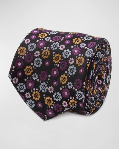 Cufflinks Inc. X-men Floral Silk Tie - Multicolor