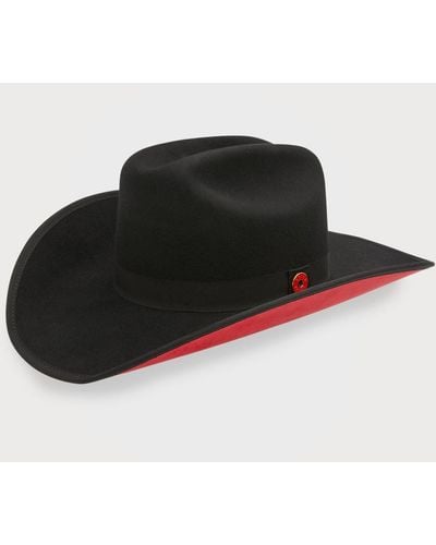 Keith James Wool Western Hat - Black