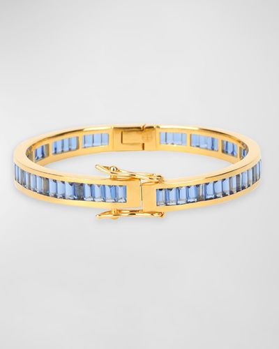BuDhaGirl Infinity Crystal Bracelet - Metallic