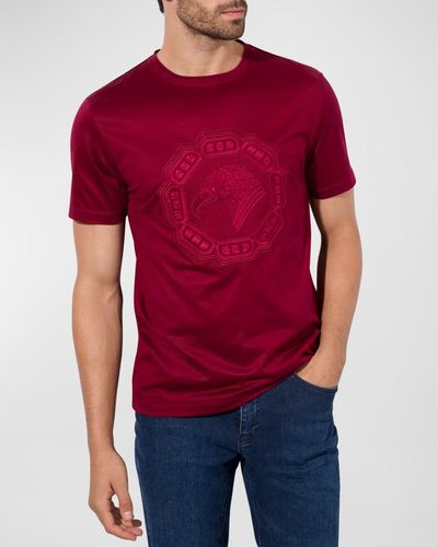 Stefano Ricci Embroidered T-shirt