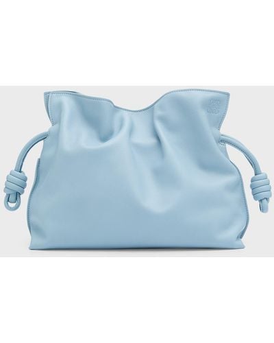 Loewe Flamenco Clutch Bag - Blue