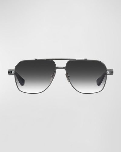 Dita Eyewear Kudru Titanium Aviator Sunglasses - Multicolor