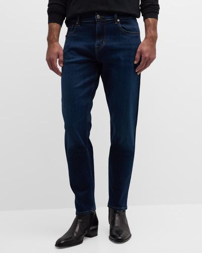 7 For All Mankind Adrien Tapered Jeans - Blue