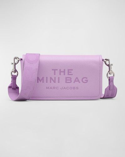 Marc Jacobs The Leather Mini Bag - Purple