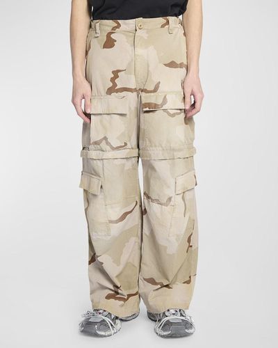 Balenciaga Large Cargo Pants - Natural