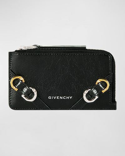 Givenchy Voyou Zipped Cardholder - Black