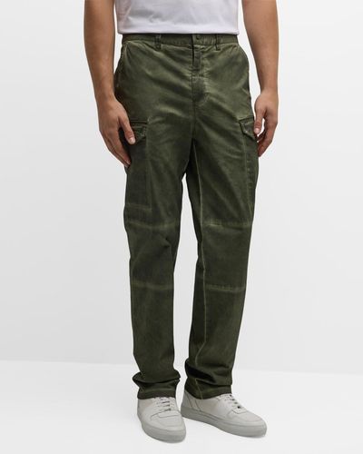Stampd Oil Wash Cargo Pants - Green