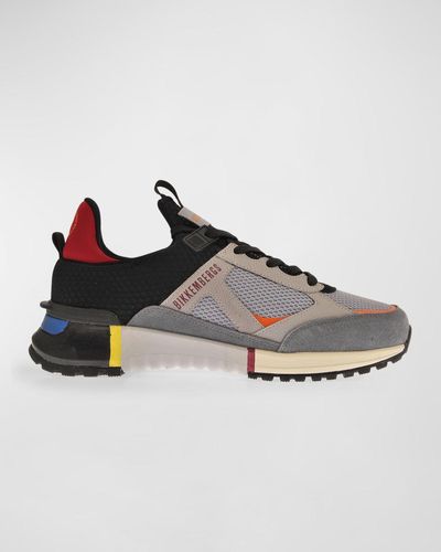 Bikkembergs Neoprene & Mesh Runner Sneakers - Multicolor
